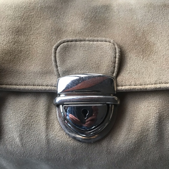 🟢2 FOR $15❣️CUTE GAP PURSE *SALE! *LIGHT TAN & SILVER *PINK *VINTAGE Y2K! - Picture 5 of 11